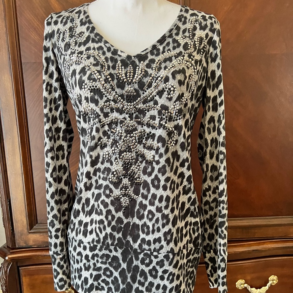 Animal Print Top